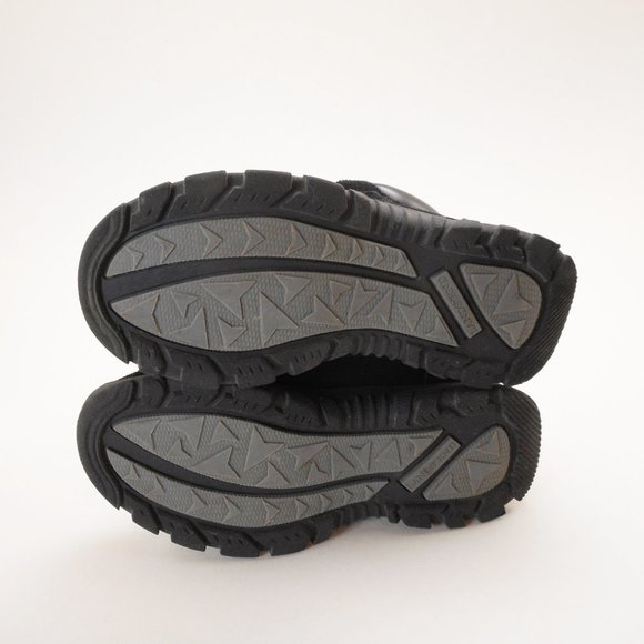 Lands End Boots Little Kids Boy's Size 10 M Adjustable Straps Black Suede - Picture 5 of 6